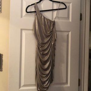 Dress with ruffle detail